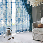 COROLLEのカーテン見本