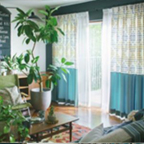 COROLLEのカーテン見本