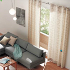 COROLLEのカーテン見本